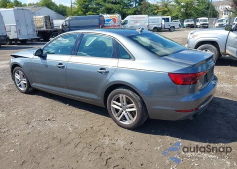 2017 Audi A4 2.0T Premium из США, поврежденный, VIN WAUANAF49HN066547